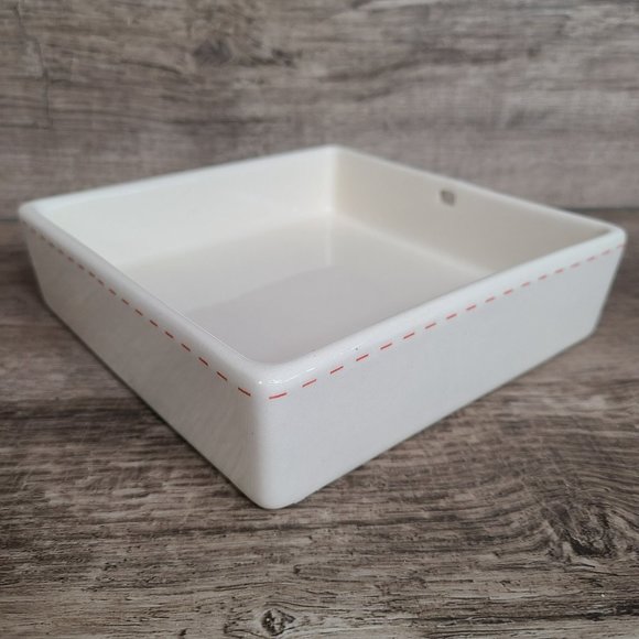 Rae Dunn Artisan Collection Magenta *MISSING Weight Charm Napkin Holder - Picture 2 of 5